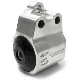 Innovative 92-95 Civic B/D Series Silver Aluminum Mounts 85A Bushings (Auto to Manual Hydro 3 Bolt) - 0