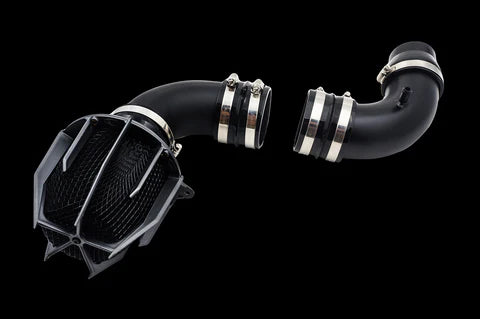 Weapon R Hyundai 03-08 Elantra 4 Cyl Stealth Dragon Intake-Flat Black Gunmetal/Black Foam Filter
