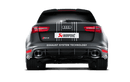 Akrapovic 14-17 Audi RS6 Avant (C7) Evolution Line Cat Back (Titanium) w/ Carbon Tips-5