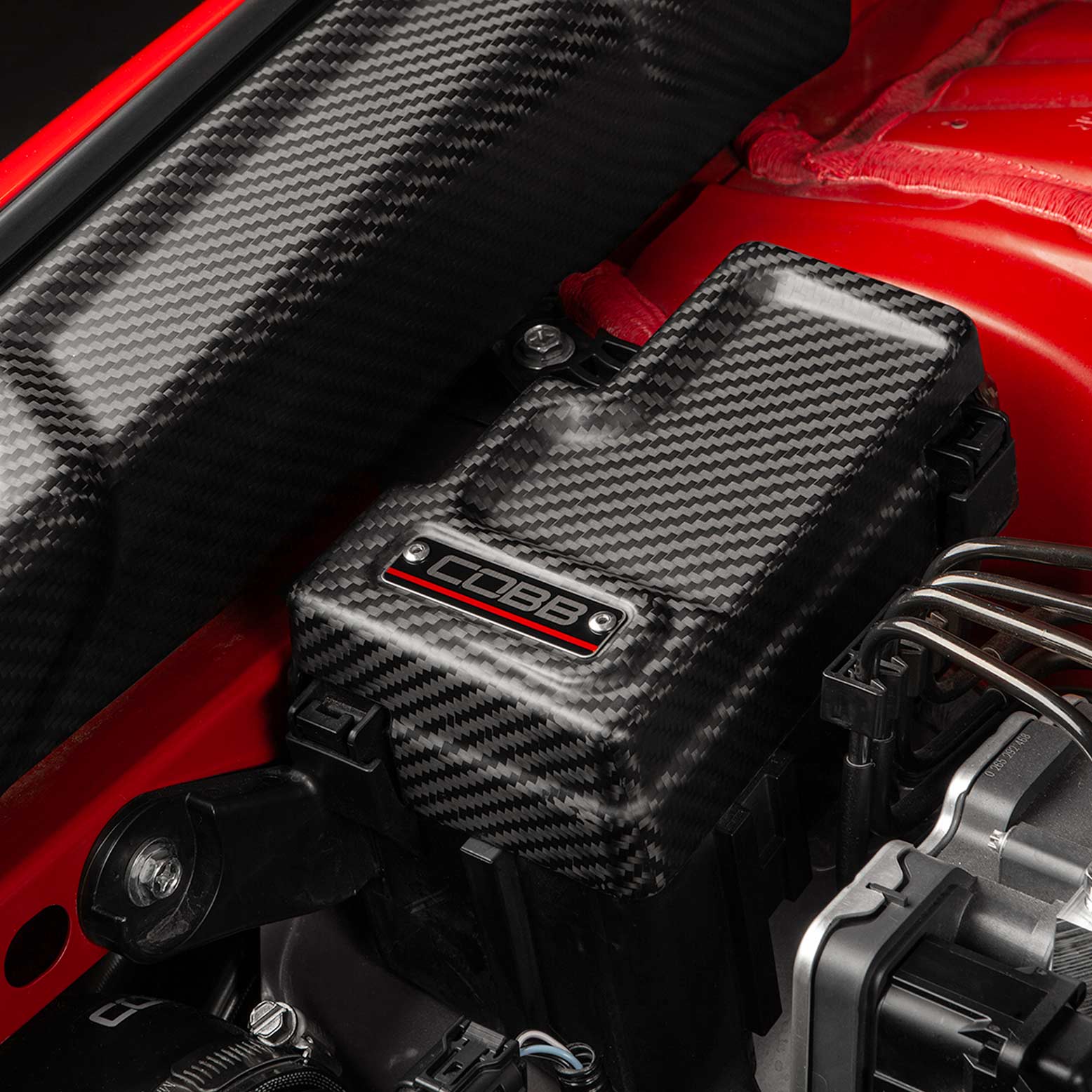 Subaru Redline Matte Carbon Fiber Fuse Cover (Passenger Side) WRX 2022-2025