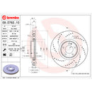 Brembo OE 19-26 Mercedes-Benz G63 AMG Friction Brake Disc A4634210500-2