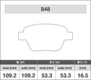 iSWEEP Brake Pads | Rear • PQ35 A3, Beetle/Golf-2