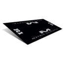 Matrix Concepts R1 Rubber 3MM 3 Foot X 6 Foot Floor Mat - Black/White-1