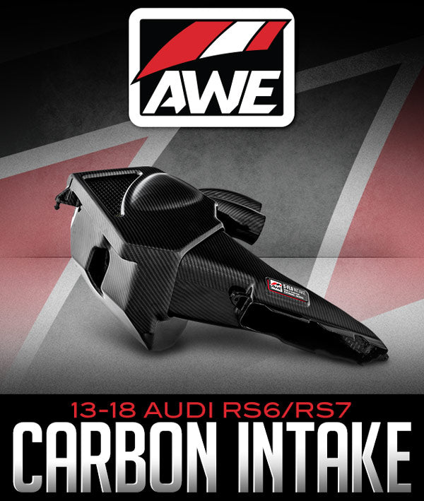 AWE S-FLO Carbon Intake for Audi C7 RS 6 / RS 7