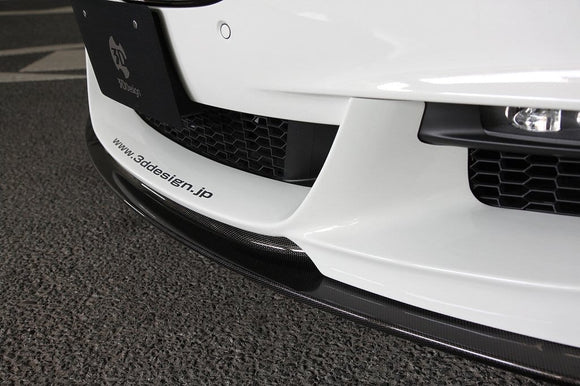 3D Design - 6 Series F06 / F12 / F13 M-Sport Front Lip Spoiler Set Carbon