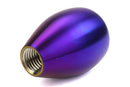 MXP Burned Titanium Tear Drop Shift Knob w/Insert-3