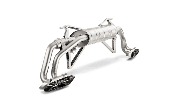 Akrapovic 16-17 Audi R8 5.2 FSI Coupe/Spyder Slip-On Line (Titanium) w/ Carbon Titanium Tips