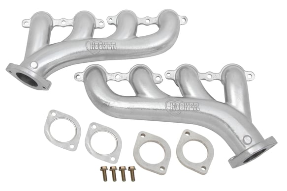 HOOKER HKR LS EXH MFD. 2.5 INCH SILVER CERAMIC
