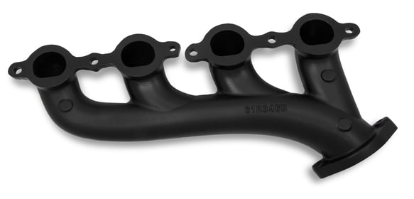 HOOKER HKR LS EXH MFD. 2.5 INCH BLACK CERAMIC - 0
