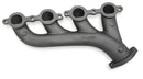 HOOKER BLACKHEART LS SWAP EXHAUST MANIFOLDS - CAST IRON GRAY CERAMIC FINISH-2