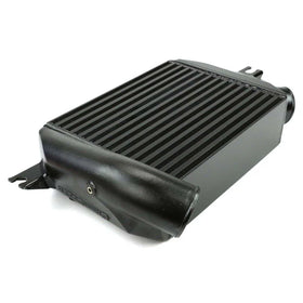 Grimmspeed Top Mount Intercooler Kit Inc. Splitter Thermal Dispersant Black For 15-21 WRX - 0