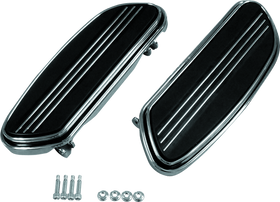 Bikers Choice 86-20 Touring 86-17 FLST 12-16 FLD Chrome Floorboard Kit Replaces H-D 50631-04 Pr