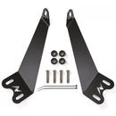 ANZO 2007-2015 Jeep Wrangler 12in inch LED Bar Hood Mounting Brackets-1