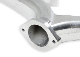 HOOKER SBC EXH MANIFOLD 2.5 OUTLET. SILVER - 0