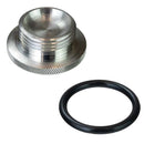 FILLER CAP, 1 1/4-12 THREAD, ALUMINUM, KNURLED-2