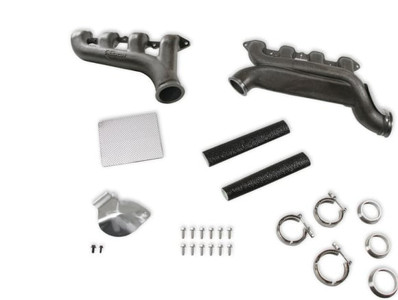HOOKER LT TURBO EXHAUST MANIFOLD SET - NATURAL