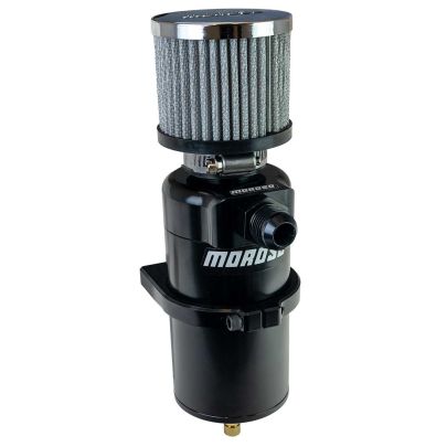 BREATHER TANK, CATCH CAN, SINGLE INLET, 10 AN MALE