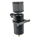 BREATHER TANK, CATCH CAN, DUAL INLET, 6 AN MALE-1