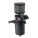BREATHER TANK, CATCH CAN, DUAL INLET, 6 AN MALE-2