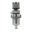 Moroso Breather Tank/Catch Can -12An Male Fitting - Aluminum-1