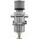 Moroso Breather Tank/Catch Can - Two -12An Male Fittings - Aluminum-1