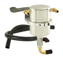 Moroso 05-10 Ford Mustang GT Air/Oil Separator Catch Can - Billet Aluminum-1