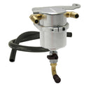 Moroso 11-14 Ford Mustang GT Air/Oil Separator Catch Can - Billet Aluminum-1