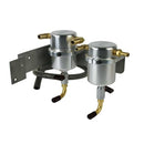 Moroso 08-14 Subaru WRX Air/Oil Separator Catch Can - Billet Aluminum-1