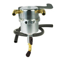 Moroso 11-14 Ford Roush Mustang (Supercharged) Air/Oil Separator Catch Can - Billet Aluminum-1