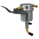 Moroso 07-11 Jeep 3.8L JK Air/Oil Separator Catch Can - Large Body - Billet Aluminum-1