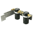 Moroso 08-14 Subaru WRX Air/Oil Separator Catch Can - Small Body - Billet Aluminum - Black Finish-1