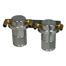 Moroso 04-07 Subaru STi/06-07 WRX Air/Oil Separator Catch Can - Small Body - Billet Aluminum