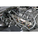 Moroso 05-10 Chrysler 5.7L (w/Stock Intake) Air/Oil Separator Catch Can - Billet Aluminum - Black-2