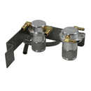 Moroso 08-14 Subaru STi (w/Top Mount Intercooler) Air/Oil Separator Catch Can - Billet Aluminum-1