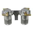 Moroso 08-14 Subaru STi (w/Front Mount Intercooler) Air/Oil Separator Catch Can - Billet Aluminum-1