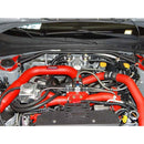 Moroso 04-07 Subaru STi (w/Front Mount Intercooler) Air/Oil Separator Catch Can - Billet Alum -Black-2