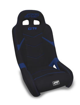 PRP Polaris RZR/Can-Am Maverick GT4 Suspension Seat - Black/Blue