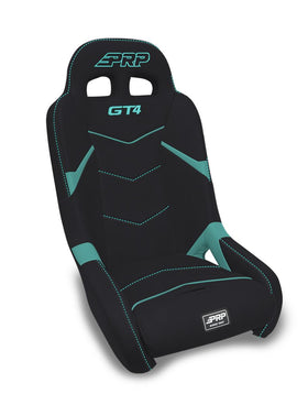 PRP Polaris RZR/Can-Am Maverick GT4 Suspension Seat - Black/Teal