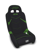 PRP Polaris RZR/Can-Am Maverick GT4 Suspension Seat - Black/Green-1