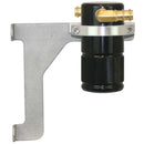 Moroso 12-18 Jeep 3.6L JK Air/Oil Separator Catch Can - Small Body - Billet Aluminum - Black Finish-1