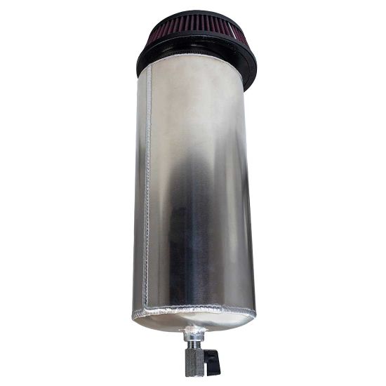 TANK, BREATHER, CATCH CAN, 6IN DIA, DUAL -16AN INLET, UNIVERSAL