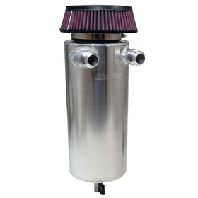 TANK, BREATHER, CATCH CAN, 6IN DIA, DUAL -16AN INLET, UNIVERSAL