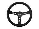 PRP Deep Dish Leather Steering Wheel - Black-1