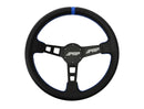 PRP Deep Dish Leather Steering Wheel - Blue-1