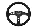 PRP Flat Leather Steering Wheel - Black-1