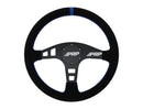 PRP Flat Suede Steering Wheel - Blue-1