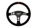 PRP Flat Suede Steering Wheel - Red-1