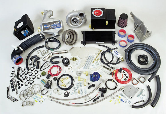 Vortech 1986-1993 5.0 Mustang H.O. Supercharging System w/V-1 H/D Ti. Satin Fini