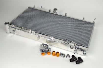 CSF Competition Race-Spec Radiator w/ Built-In Oil Cooler | 2008-2014 Subaru WRX/STI