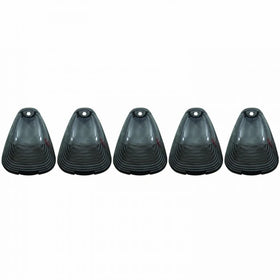 ANZO 1999-2015 Ford F-350 LED Cab Roof Light Kit Smoke 5pc